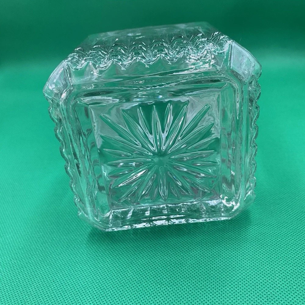 Vintage Koeze Clear Glass 7 1/2